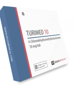TURIMED 10 (TURINABOL) BY DEUS MEDICAL 50 TAB [10MG/TAB]