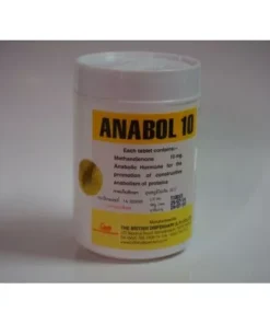 Anabol 10, British Dispensary 500 Tabs [10mg/1tab]