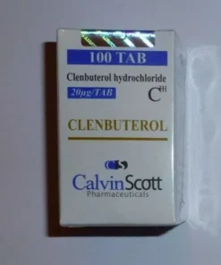 Clenbuterol, Calvin Scott 100 Tabs [20mcg/1tab]
