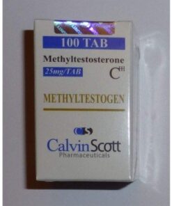 Methyltestogen, Calvin Scott 100 Tabs [25mg/1tab]