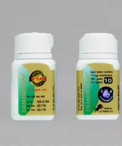 Oxandrolone, LA Pharma 30 Tabs [10mg/1tab]