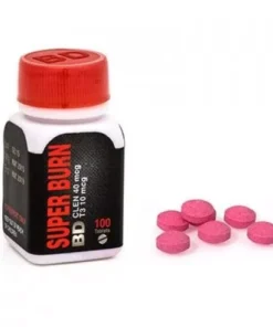 Super Burn BD, Black Dragon 100 Tabs [85mcg/1tab]